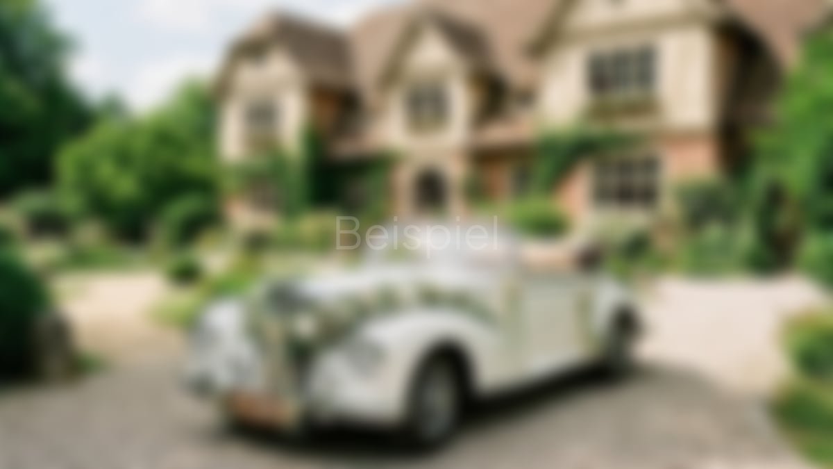 Fahrt ins Glück – Hochzeitsauto